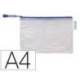 Bolsa multiusos A4 plastico impermeable y ultrarresistente
