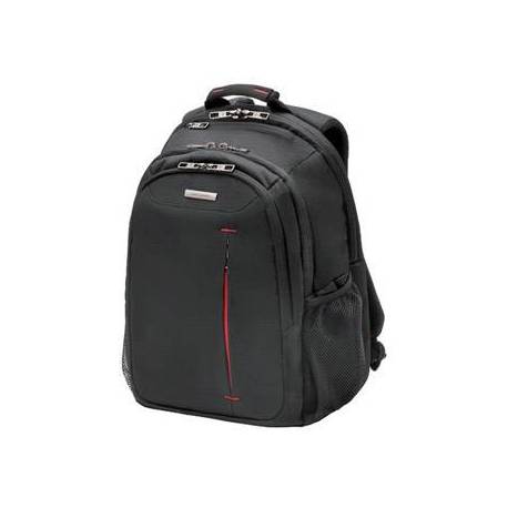 MOCHILA PARA PORTATIL SAMSONITE GUARDIT 14" COLOR NEGRO CON ASA 4 BOLSILLOS EXTERIORES 190X295X430 MM