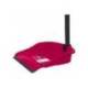 Recogedor con Mango Plegable Rojo 28 cm