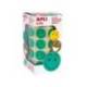 Gomets Apli smile color verde 20mm