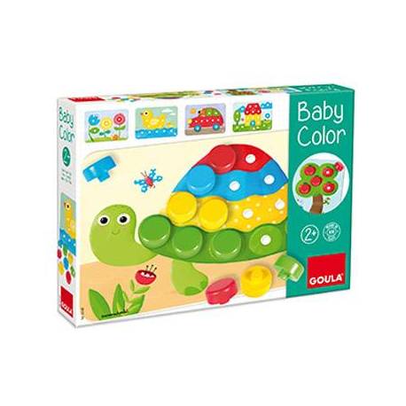Juego didactico a partir de 2 años Mosaico Baby Color de Goula