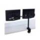 Brazo flexible para monitor doble Fellowes Professional