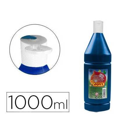Tempera liquida JOVI color azul 1000 cc