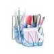 Organizador sobremesa Cep confor ice blue transparente celeste
