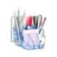 Organizador sobremesa Cep confor ice blue transparente celeste