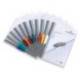 Carpeta dossier con pinza lateral swingclip Durable 30 hojas Din A4 colores surtidos