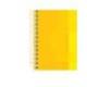 Bloc espiral Oxford Din A-4 extradura 80 hojas microperforado color amarillo