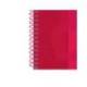 Bloc espiral Oxford Din A-4 extradura 80 hojas microperforado color rojo