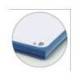Bloc espiral Oxford Din A-4 extradura 80 hojas microperforado color azul