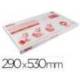 Forralibro PVC con solapa y ajustable adhesivo