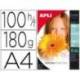 Papel foto Apli Glossy 180 g/m2