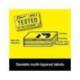 Cintas Brother TZ-S241 18mm (ancho) x 8m (largo) laminada Blanco/negro