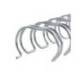 Espiral GBC wire 3:1 7,9 mm n.5 negro. Capacidad 60 hojas. Caja de 100 unidades.