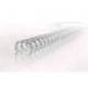 Espiral GBC wire 3:1 6,3 mm n.4 negro. Capacidad 45 hojas. Caja de 100 unidades.