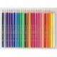 Lapices de colores Alpino triangulares caja 24 unidades