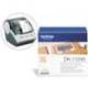Etiqueta brother dk11240 para impresoras de etiquetas QL -multiproposito- 102x51mm 600 etiquetas-