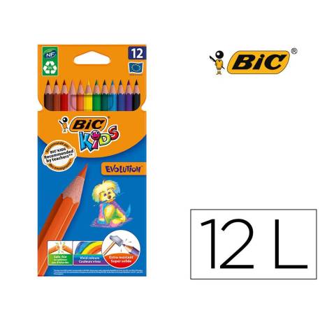 Lapices de colores Bic