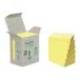 Bloc de notas adhesivas quita y pon recicladas en torre post-it 38 x 51 mm 24 blocs 653 papel reciclado