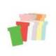 KIT PLANIFICACION DE TARJETAS T NOBO 66X80 CM 12 COLUMNAS 2X32 RANURAS + 500 TARJETAS T N 2 COLORES SURTIDOS + 100