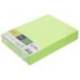PAPEL COLOR LIDERPAPEL DIN A4 80 GR VERDE NEON PAQUETE DE 500 HOJAS