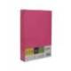 PAPEL COLOR LIDERPAPEL DIN A4 80 GR ROSA INTENSO PAQUETE DE 500 HOJAS
