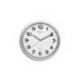 RELOJ MAUL STEP DE PARED REDONDO 40 CM DIAMETRO ELECTRICO COLOR PLATA