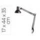 LAMPARA DE ESCRITORIO MAUL STUDY CON PINZA COLOR NEGRO 170X440X350 MM