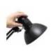 LAMPARA DE ESCRITORIO MAUL STUDY CON PINZA COLOR NEGRO 170X440X350 MM