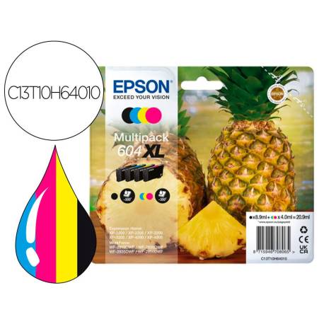 INK-JET EPSON 604XL MULTICOLOR C13T10H64010