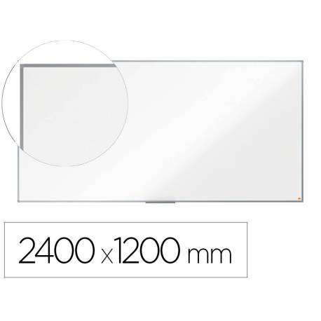 Pizarra blanca nobo essence acero vitrificado magnetica 900x600 mm