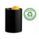 PAPELERA PLASTICO ARCHIVO 2000 ECOGREEN 100% RECICLADA 18 LITROS COLOR NEGRO 260X335 MM