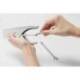 GRAPADORA RAPID DE TENAZA S51 METALICA CAPACIDAD DE GRAPADO 15 HOJAS USA GRAPAS 21/4 CROMADA
