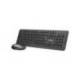 SET TECLADO Y RATON NGS ALLURE MULTIMEDIA INALAMBRICO USB NANO 2,4 GHZ COLOR NEGRO