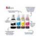 TINTA EPSON ECOTANK 102 ET-2700 / 2750 / 3700 / 3750 / 4750 BOTE DE 70 ML CIAN 6.000 PAG