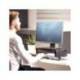 SOPORTE FELLOWES PARA MONITOR DESIGNER SUITES AJUSTABLE 3 ALTURAS CON BANDEJA NEGRO 406X111X244 MM HASTA 18 KG