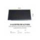 REPOSAPIES FELLOWES ULTIMATE SERIE PROFESSIONAL METALICO AJUSTABLE 3 ALTURAS NEGRO 96X560X32 MM