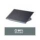 REPOSAPIES FELLOWES ULTIMATE SERIE PROFESSIONAL METALICO AJUSTABLE 3 ALTURAS NEGRO 96X560X32 MM
