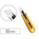 Cuter plastico Olfa cuchilla 18 mm retractil para zurdos