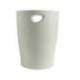 Papelera plastico Exacompta Ecoblack Gris de 15 litros