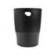 Papelera plastico Exacompta Ecoblack Negro de 15 litros