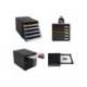FICHERO CAJONES SOBREMESA EXACOMPTA BIG-BOX PLUS CLASSIC IDERAMA ARLEQUIN 5 CAJONES MULTICOLORES