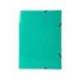 CARPETA EXACOMPTA IDERAMA GOMAS CARTON 600 GR TRES SOLAPAS DIN A3 COLORES SURTIDOS