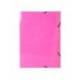 CARPETA EXACOMPTA IDERAMA GOMAS CARTON 600 GR TRES SOLAPAS DIN A3 COLORES SURTIDOS