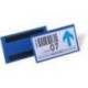 FUNDA DURABLE MAGNETICA 100X38 MM PLASTICO AZUL VENTANA TRANSPARENTE PACK DE 50 UNIDADES