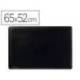 Vade de sobremesa Durable Color Negro Plastico 65x52 cm