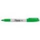 Rotulador Sharpie Permanente Color Verde Punta fina Caja 12 unidades