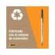 Boligrafo Bic ECOlutions Round Stic Negro 0,4 mm