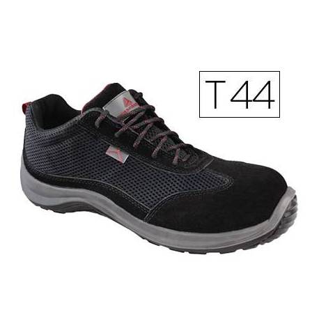 Zapatos de seguridad marca Deltaplus piel de serraje afelpado talla 44
