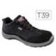 Zapatos de seguridad marca Deltaplus piel de serraje afelpado talla 39