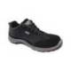 Zapatos de seguridad marca Deltaplus piel de serraje afelpado talla 38